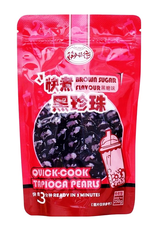 Perle di tapioca grandi al caramello a cottura rapida -KLKW 250g